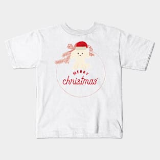 Merry Christmas Puppy Kids T-Shirt